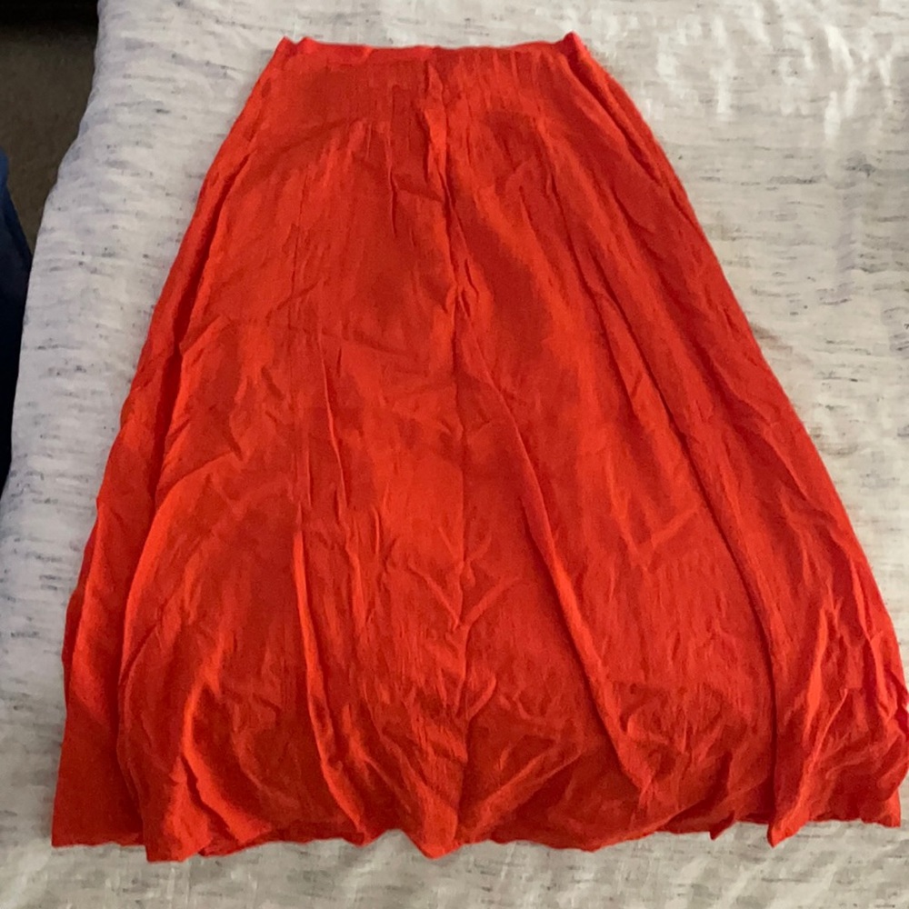 Coral Maxi Skirt